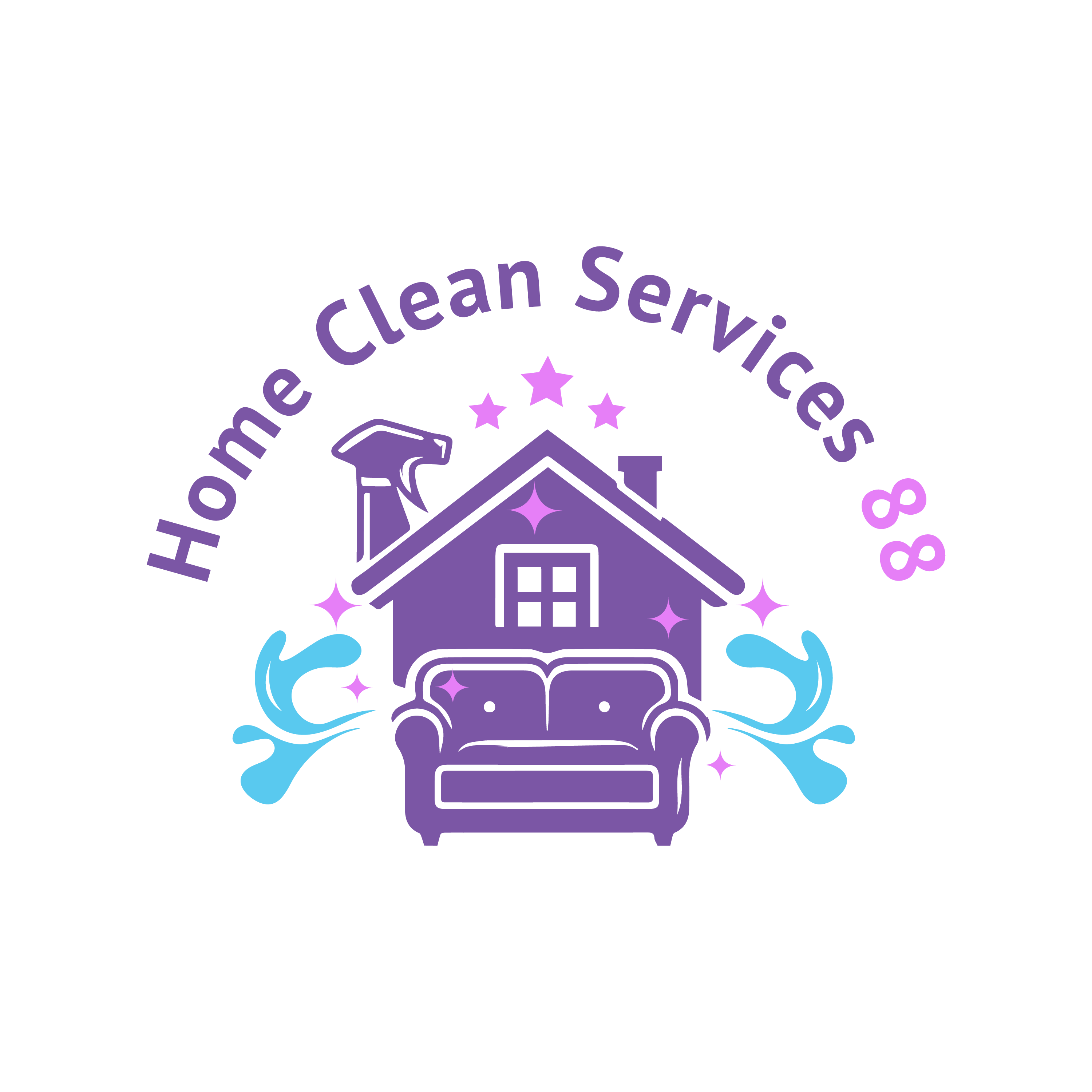 Logo Home Clean Services 88